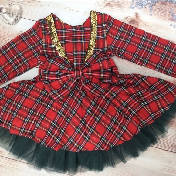 Boutique Girls Christmas Dress - Picture 5 of 6